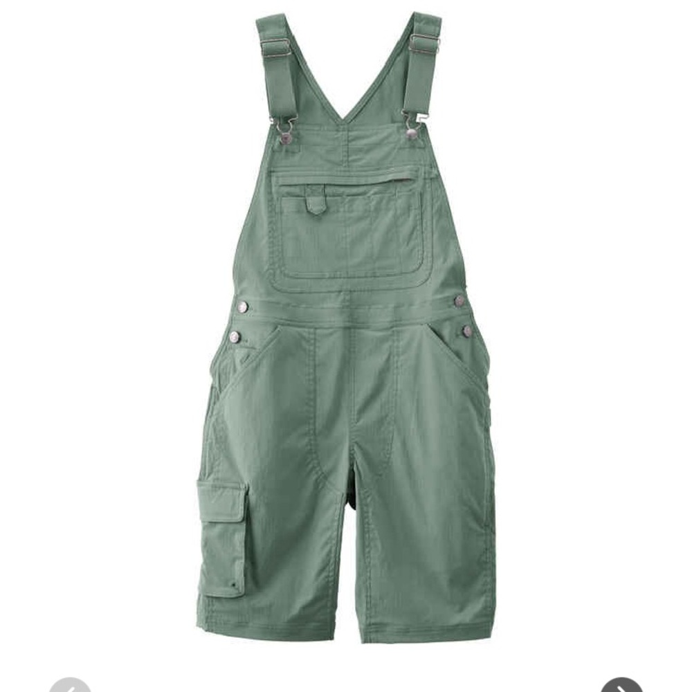 Duluth trading company womens short overalls